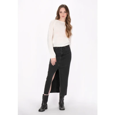 Afbeelding van Dreimaster Trui, Dames, Maat: M/L, Offwhite