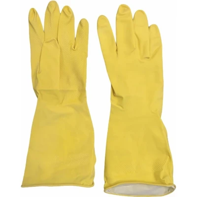 Afbeelding van Huishoudhandschoenen maat S latex comfor