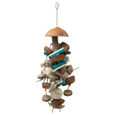 Afbeelding van Keddoc Vogelspeelgoed Coco Jungle 60x20x20 cm Multi Color