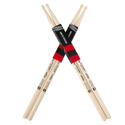 Afbeelding van Drum Sticks Rebound America Hard Esdoornhout, recht en duurzaam, ideaal voor drummers van alle niveaus, gebruikt drums, percussie praktijk (7A 2 paar)