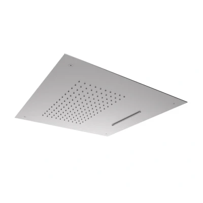 Afbeelding van SB Square 316 Regendouche inbouw met waterval 38x38cm RVS 1208946994