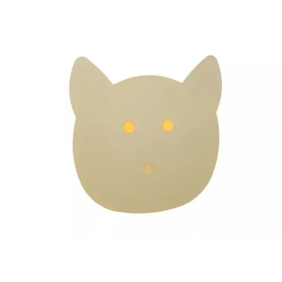 Afbeelding van Lucide CHARLIE Wandlamp Kinderkamer LED Dim to warm 1x7W 2600K/2700K Groen