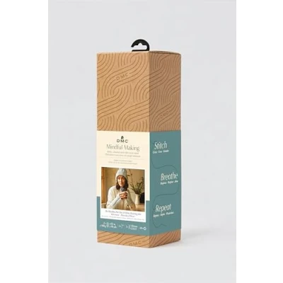 Afbeelding van DMC Rhythm Rib Hat &amp; Mitts Mindful Making Breipakket