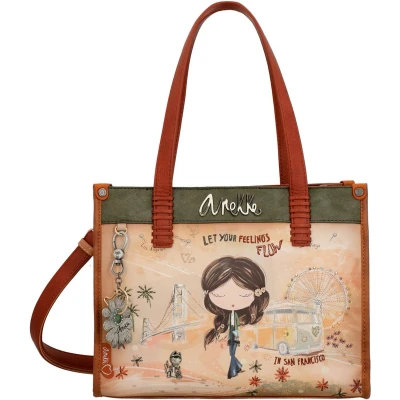 Afbeelding van Anekke Peace &amp; LOVE Handtas, Dames, Maat: One Size, Mehrfarbig