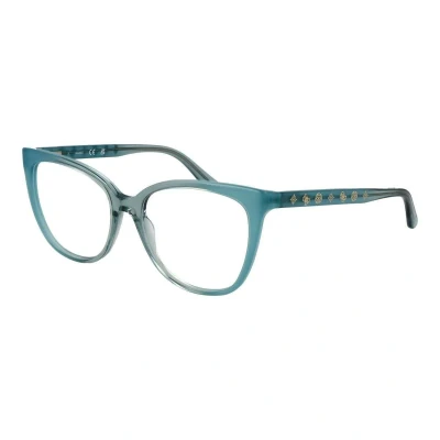 Afbeelding van Guess Donna GU50114 089 Montature da vista Acetato Turchese Squadrata Normale