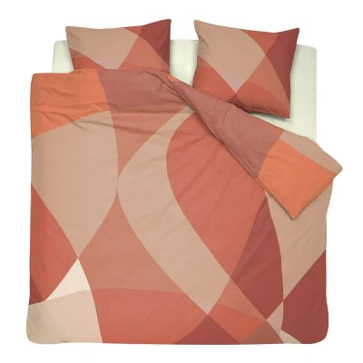 Afbeelding van Dekbedovertrek Cinderella Horizon Terra Satijn 200 x / 220 cm 2 Persoons