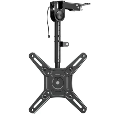 Afbeelding van ELIVED Monitor &amp; tv plafondbeugel inklapbaar voor de meeste 14 42 inch tv&#039;s tot 10 kg, max. VESA 200 x mm, in hoogte verstelbare houder kastwanden of schuin dak, EV3030