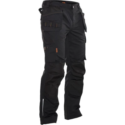 Afbeelding van Jobman Practical 2322 Werkbroek Holsterpockets Mannen Zwart 58