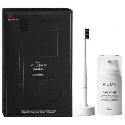 Afbeelding van Piuma Smile Box Soft Pure White Tandenpasta Beautytasting