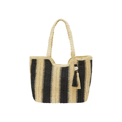 Afbeelding van usha Shopper, Dames, Maat: One Size, Black beige