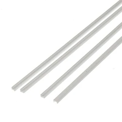 Afbeelding van Polystereen U profiel (l x b h) 350 0.94 1.5 mm 4 stuk(s)
