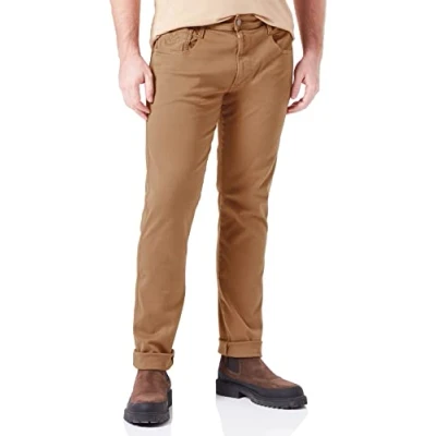 Afbeelding van Replay Anbass Hyperflex Colour Xlite heren Jeans , 989 Safari, 33W / 36L