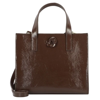 Afbeelding van Ted Baker ROSE Detail MIDI BAG Handtas, Dames, Maat: One Size, Brown