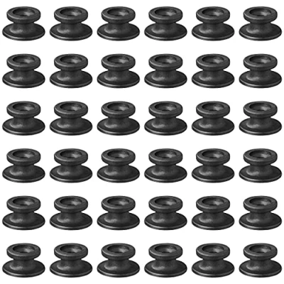 Afbeelding van 30 stuks dekzeilknopen, dekzeilhaken, rond, voor aanhangers, dekzeil, kunststof knop, bevestigingsknoppen
