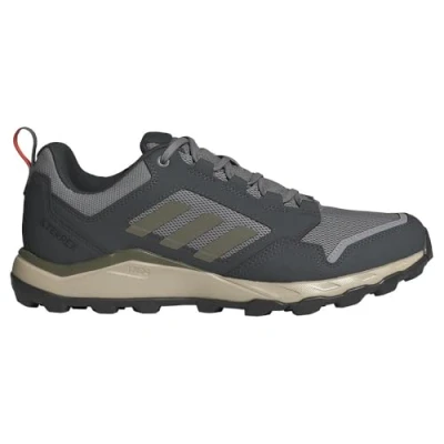 Afbeelding van adidas Tracerocker 2 Trailloopschoenen voor heren, niet voetbal laag, Ch Solid Grijs Olijf Strata Carbon, 38 2/3 EU