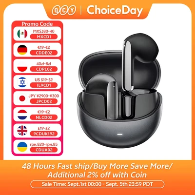 Afbeelding van Qcy Ht10 Ailybuds Pro Anc Draadloze Oortelefoons Hi Res Audio Met Ldac 6 Mic Ai Hd Call Headset