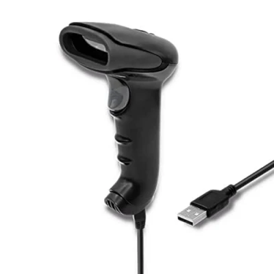 Afbeelding van Qoltec Laserscanner 1D USB Zwart.