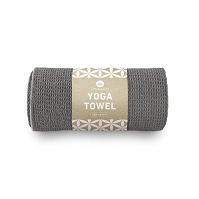 Afbeelding van Lotuscrafts Yoga Handdoek Wet grip antislip &amp; sneldrogend slipvrije yogahanddoek met sterke yogadoek ideaal voor Hot [183 x 61 cm].