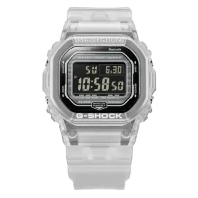 Afbeelding van Casio G Shock Men&#039;s Transparent Watch DW B5600G 7ER