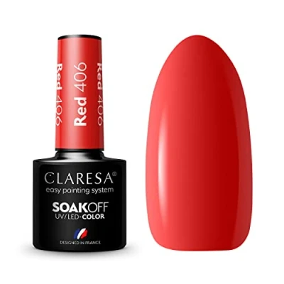 Afbeelding van CLARESA gellak ROOD 406 5g