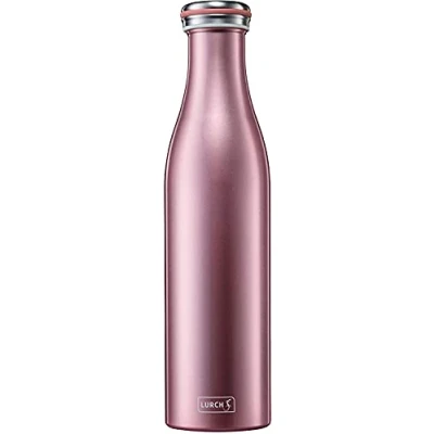 Afbeelding van Lurch Dubbelwandige Isoleerfles RVS Roségoud 750 ml