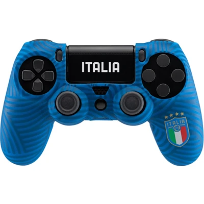Afbeelding van Qubick ACP40153, PlayStation 4, Opbergdoos voor spelbesturingsapparaten, Blauw, Silicone, 1 stuk(s)