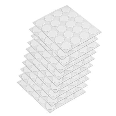 Afbeelding van Emuca 4026415 Cap Cover Schroef Diameter 13 mm, zelfklevend, wit, Set van 200 stuks
