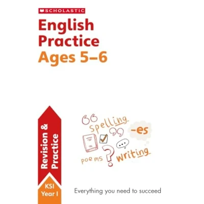 Afbeelding van English Practice book for ages 5 6 (Year 1). Perfect Home Learning. (100 Activities)