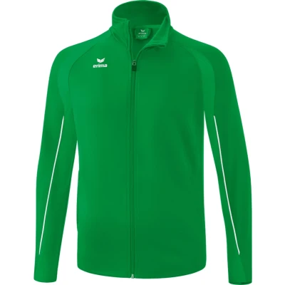 Afbeelding van LIGA STAR polyester trainingsjack smaragd/wit / XL