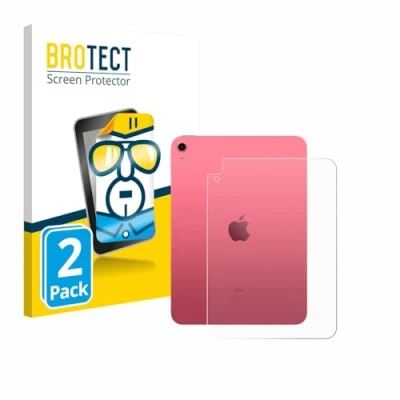 Afbeelding van BROTECT Screenprotector voor Apple iPad 11&quot; WiFi 2025 (Achterkant, 11. Gen.) Folie Beschermfolie transparant (2 Stuks)