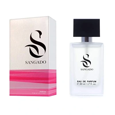 Afbeelding van DECENT LADY by SANGADO, Parfum voor vrouwen, 8 10 uur langhoudend, Luxe geur, Oriëntaals Bloemige, Fijne Franse Essenties, Extra Geconcentreerd (Parfum), 50 ml Spray