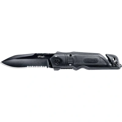 Afbeelding van Walther Zakmes Rescue Knife Zwart