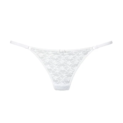 Afbeelding van Vivance String van delicate kant in bloemige uitstraling, sexy lingerie