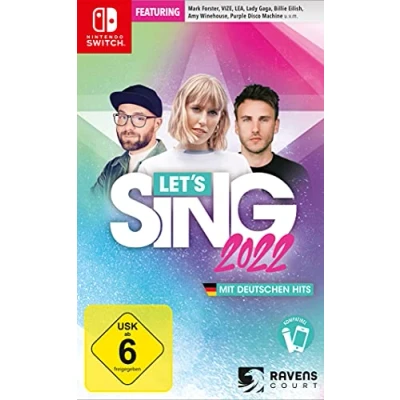 Afbeelding van Let&#039;s Sing 2022 mit deutschen Hits Nintendo Switch