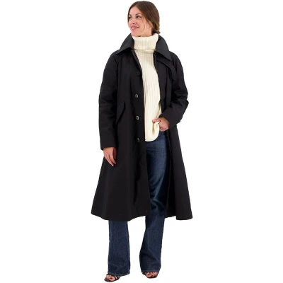 Afbeelding van G star Rider Trench Jas Zwart S Vrouw