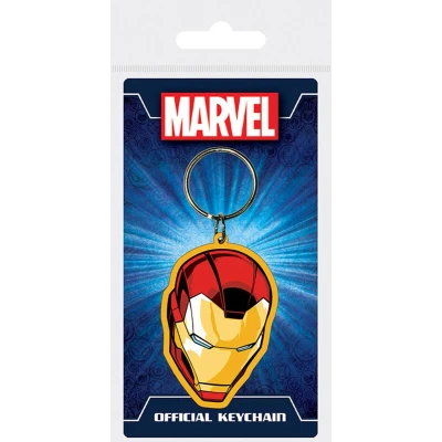 Afbeelding van Marvel Avengers Iron Man Hoofd Sleutelhanger