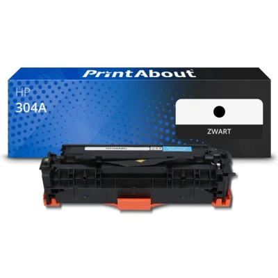 Afbeelding van Huismerk HP 304A (CC530A) Toner Zwart