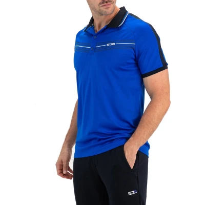 Afbeelding van Sjeng Sports Man Tee Celio (Blue Neon) Heren XL