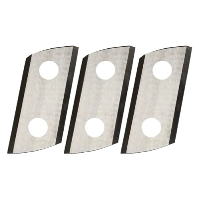 Afbeelding van Originele Einhell reservemessen voor messenhakselaars (hakselaaraccessoires de accu messenhakselaar REDAXXO 36/25, 3x keermessen van speciaal staal)