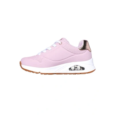 Afbeelding van Skechers UNO GEN1 Shimmer AWAY Sneakers laag voor kinderen, Maat: 28, Pink Kunststof