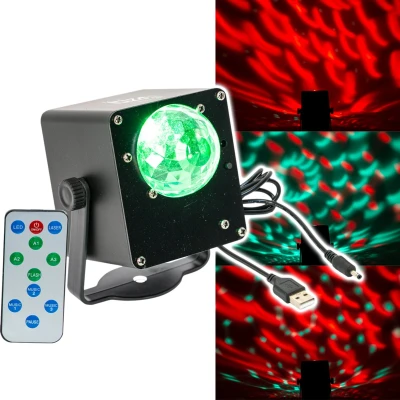 Afbeelding van Ibiza TINYLED RGB Astro LED lichteffect doos 3 x 1W Batterijgevoed effect Feestelijke sfeer Plafond en wandverlichting