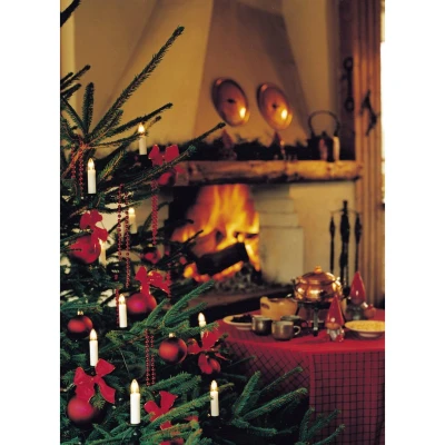 Afbeelding van Kaarslamp led kerstverlichting binnen 25 lampjes 16.8 meter wa