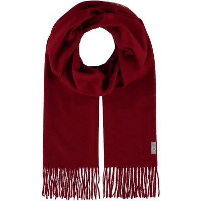 Afbeelding van Fraas Signature Sjaal, Dames, Maat: One Size, Red