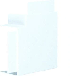 Afbeelding van Hager lf fb vlakke hoek voor goot 60x110 mm verkeerswit lf6011059016