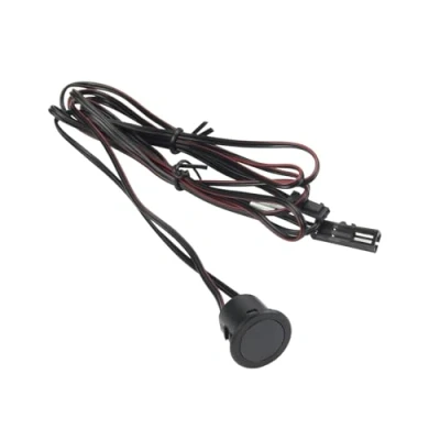 Afbeelding van LED touch dimmer voor inbouw, 12 V, 24 4 A, met kabel DC Jack 5,5 x 2,1 mm, bediening van de verlichting geheugenfunctie (zwart)