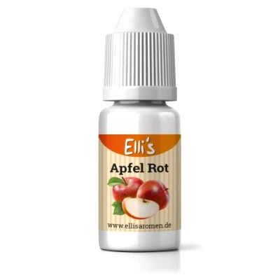 Afbeelding van Ellis aroma&#039;s appel rood levensmiddelaroma vloeibaar voor levensmiddelen en vloeistoffen, het bakken, koken, zoals pap kwark caloriearm