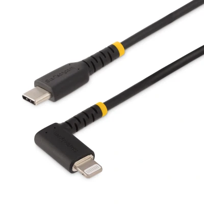 Afbeelding van StarTech.com 2m Duurzame USB C naar Lightning Kabel 2.0 Laadkabel met Rechtse H