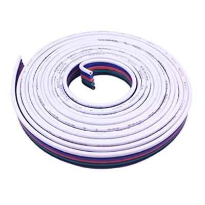 Afbeelding van LITAELEK 20 m verlengkabel ledstrip RGBW 5 polige strip LED connector voor 10 mm breed en 12 5050
