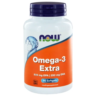 Afbeelding van NOW Omega Extra Softgels 90ST