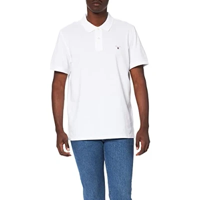 Afbeelding van Gant Heren Polo Wit maat M